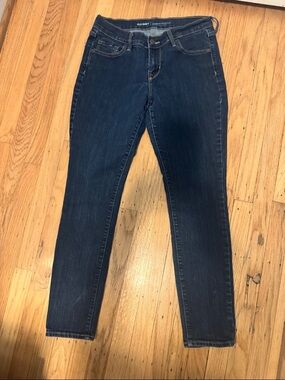 Old Navy Women's Dark Indigo Skinny Jeans